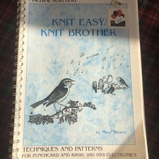 Knit Easy Knit Brother Mary Weaver For KH910,950,950i Machines