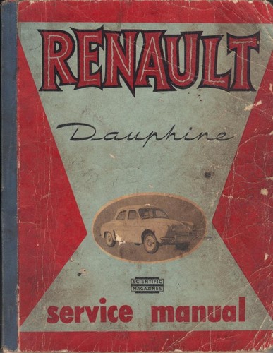 Renault dauphine type - type, r1090