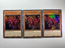 3 x Slifer the Sky Dragon
