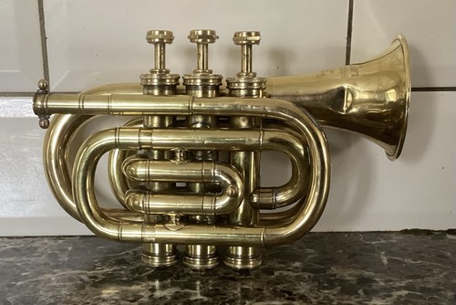 Pocket cornet trumpet - pocket,