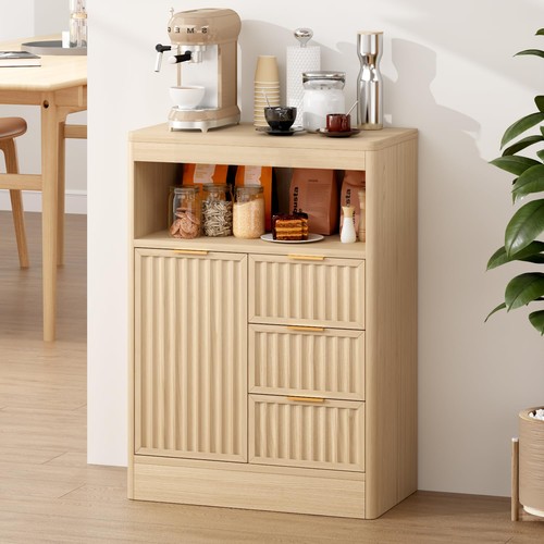 Buffet cabinet fluted - buffet,