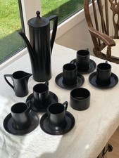 Vintage retro 1970s coffee set