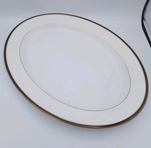 Minton bone china - bone, black