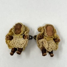 2 Vintage Tiny baby dolls in