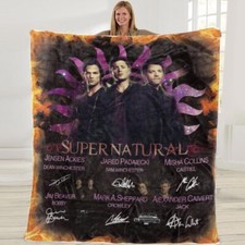 Supernatural Flannel Blanket