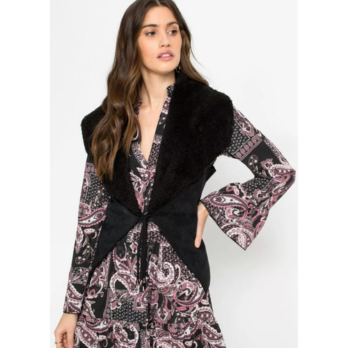 Bodyflirt suede look gilet - bodyflirt,