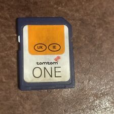 Tom Tom ONE Satnav SD Card - Uk And Ireland Maps Hard To Find Scarce Rare