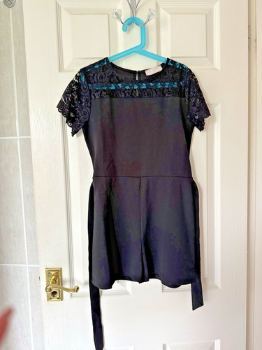 Lipsy girl black lace - girl's,