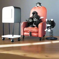 Dubout Cats Scary Movie Cat