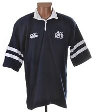SCOTLAND 2003 RUGBY UNION SHIRT MATCH WORN ISSUE U21 WORLD CUP #15 SIZE L ADULT