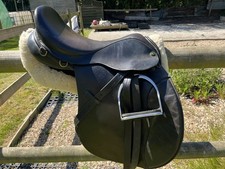 18”  Brown Leather English