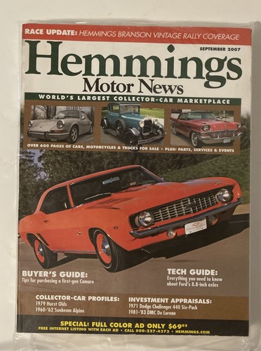 Hemmings motor news - motor,