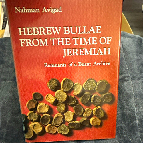 Nahman avigad hebrew bullae - nahman,