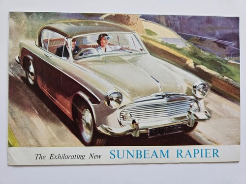 Sunbeam rapier sales brochure - sales,