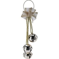 Gold Jingle Bells Door Hanger