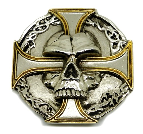 Skull belt buckle - skull,