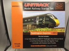 Gaugemaster GM2000106 N Gauge GWR Class 800/0 Paddington Bear Premium Train Set