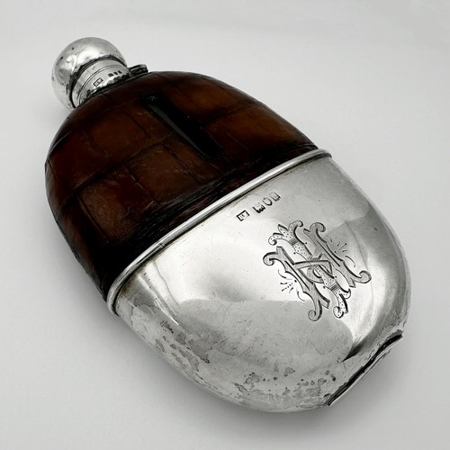Victorian hip flask - victorian,
