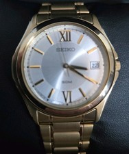 Seiko Gents Gold Plated Watch