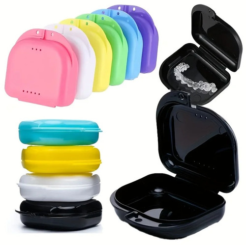 5pcs denture storage boxes - 5pcs,