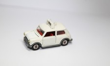Dinky 250 Mini Cooper Police Car - Vintage Old Restored Model