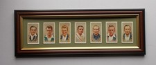 1934 John Player cards Framed