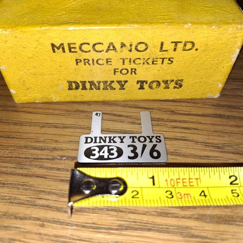 1960s original dinky toys - #47,