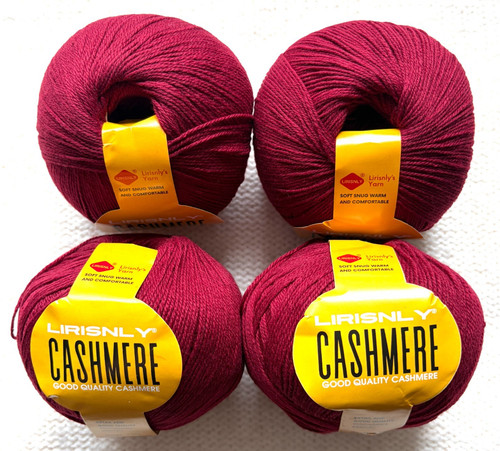 Balls 50g cashmere yarn - 4,
