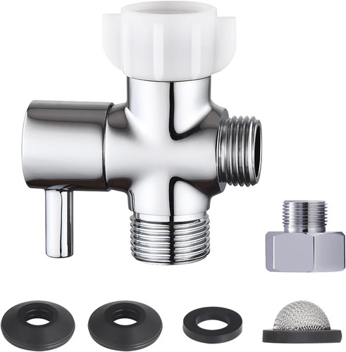 Bidet adapter with shut off - t,