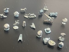 Lot Of Monopoly, Tokens, Game