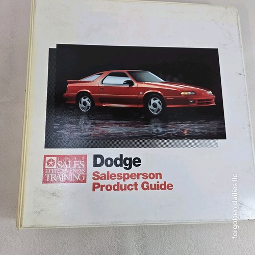 1992 dodge car product - 1992,