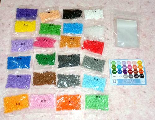 Color perler beads kit - perler,