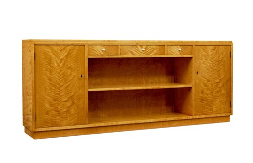 Mid century swedish birch low - birch,