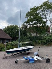 laser II Regata sailing dinghy used