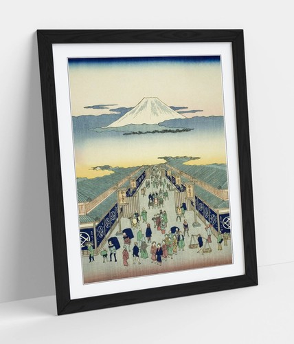 Utagawa hiroshige suruga - utagawa, suruga-cho