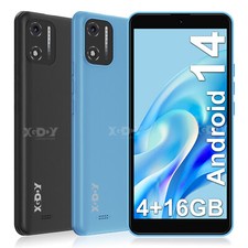 Cheap 4G Android 14 Smartphone 16GB Mobile Smart Phone Octa Core Dual SIM 5.5 in