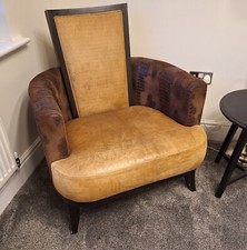 Italian designer chair used