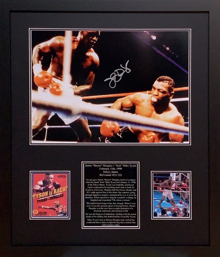 Framed james buster douglas - buster,