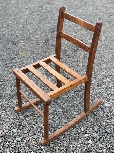 1920s elm slatted child - elm, child's