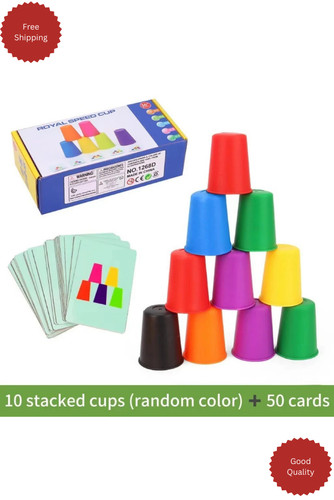 Mini stacking cups game with - mini,
