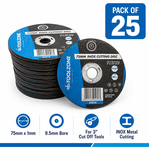 75mm inch metal - inch,