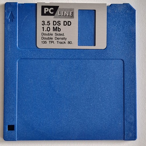 Blank double sided - blank, 3.5"