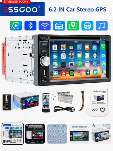 Double din car radio - din, cd