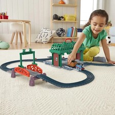 Thomas & Friends Push-Along Knapford Station 26-Piece Train Track Set