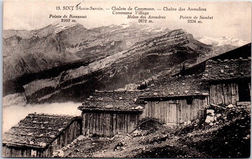 Sixt chalet de commune - 74,