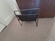 Real Leather Magazine Rack
