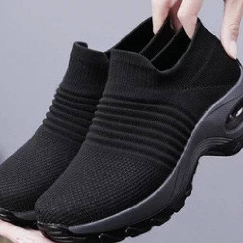 Womens slip trainers - on,