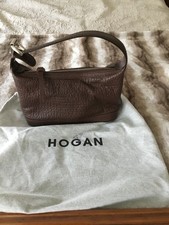 Hogan Mink Leather Handbag in