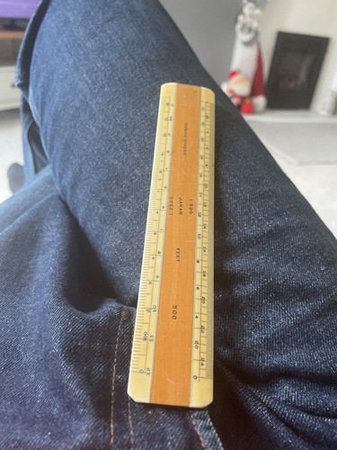 Vintage scale rule jakar - scale,