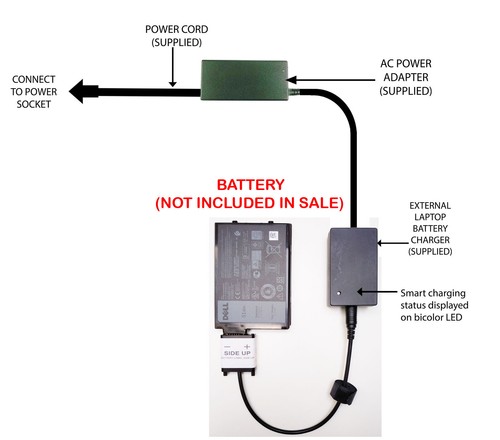External laptop battery - laptop,